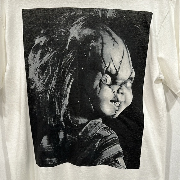 Child's Play CHUCKY Doll Mens Tee Shirt T-Shirt Size Medium NEW without Tags - Picture 6 of 6